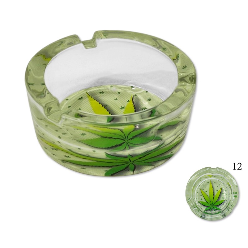 CINZEIRO DE MESA ESTAMPADO REDONDO EM VIDRO REF: G85-L CINZEIRO DE MESA ESTAMPADO REDONDO EM VIDRO REF: G85-L
