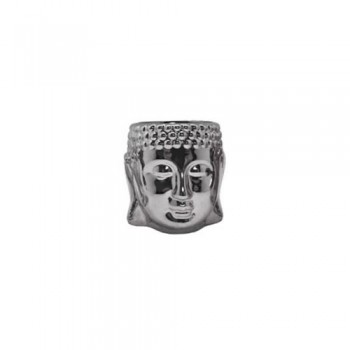 CACHEPOT DECORATIVO DE CERAMICA P/PLANTA PRATA CACHEPOT DECORATIVO DE CERAMICA P/PLANTA PRATA