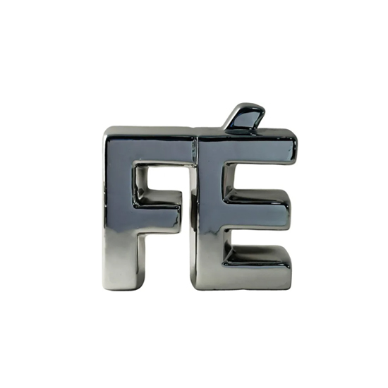 ENFEITE CERAMICA P/DEC.ORN.DE MESA *FE* PRATA ENFEITE CERAMICA P/DEC.ORN.DE MESA *FE* PRATA