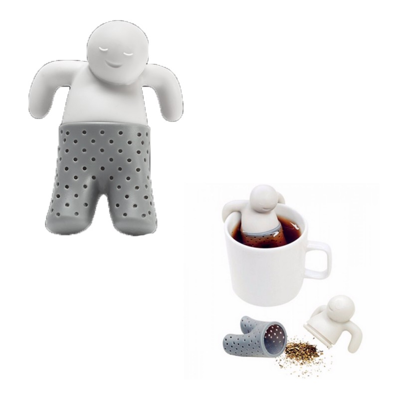 INFUSOR DE CHÁ MODELO BONECO EM SILICONE REF: AP36832-CB INFUSOR DE CHÁ MODELO BONECO EM SILICONE REF: AP36832-CB
