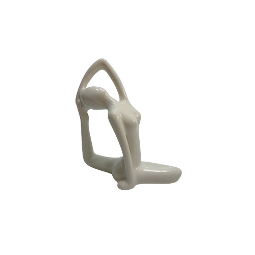 ENF.DE CERAMICA P/DEC.ORN.DE MESA MOD.YOGA BRANCO ENF.DE CERAMICA P/DEC.ORN.DE MESA MOD.YOGA BRANCO