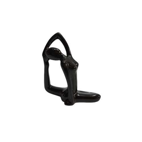 ENF.DE CERAMICA P/DEC.ORN.DE MESA MOD.YOGA PRETO ENF.DE CERAMICA P/DEC.ORN.DE MESA MOD.YOGA PRETO