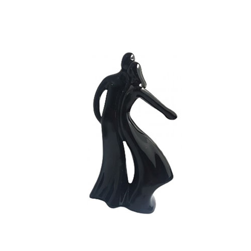 ENFEITE DE CERAMICA P/DEC. E ORN. DE MESA PRETO ENFEITE DE CERAMICA P/DEC. E ORN. DE MESA PRETO