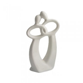 ENFEITE DE CERAMICA P/DEC. E ORN. DE MESA BRANCO ENFEITE DE CERAMICA P/DEC. E ORN. DE MESA BRANCO