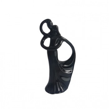 ENFEITE DE CERAMICA P/DEC. E ORN. DE MESA PRETO ENFEITE DE CERAMICA P/DEC. E ORN. DE MESA PRETO