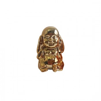 ENF.DE CERAMICA P/DEC.E ORN.DE MESA MOD.BUDA DOURADO ENF.DE CERAMICA P/DEC.E ORN.DE MESA MOD.BUDA DOURADO