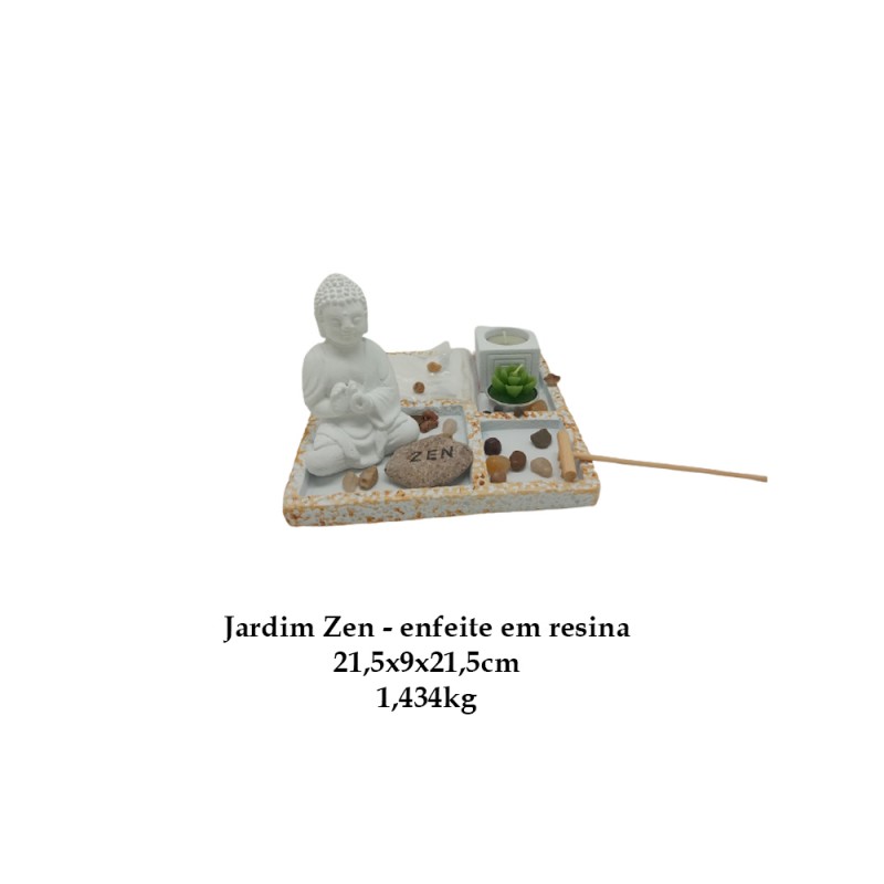 PORTA INCENSO DECORATIVO JARDIM ZEN EM RESINA REF: APHY017 PORTA INCENSO DECORATIVO JARDIM ZEN EM RESINA REF: APHY017