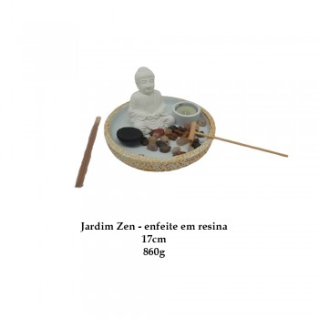 PORTA INCENSO DECORATIVO JARDIM ZEN EM RESINA REF: APHY014 PORTA INCENSO DECORATIVO JARDIM ZEN EM RESINA REF: APHY014