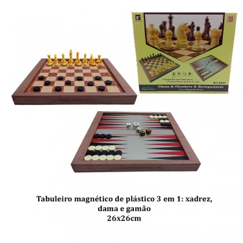 JG MANUAL SALAO TAB.3EM1 XADREZ/DAMA/GAMAO REF:AP6720 JG MANUAL SALAO TAB.3EM1 XADREZ/DAMA/GAMAO REF:AP6720