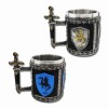 CANECA MEDIEVAL MODELO BRASÃO DRAGÃO EM RESINA 400ML REF: 1144B CANECA MEDIEVAL MODELO BRASÃO DRAGÃO EM RESINA 400ML REF: 1144B