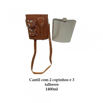 CANTIL 1400ML COM 2 COPOS E 3 TALHERES + BOLSA MARROM CLARO REF: APPT-48A CANTIL 1400ML COM 2 COPOS E 3 TALHERES + BOLSA MARROM CLARO REF: APPT-48A