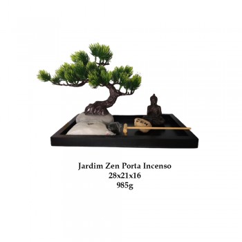 PORTA INCENSO DECORATIVO JARDIM ZEN EM RESINA REF: APHY2105 PORTA INCENSO DECORATIVO JARDIM ZEN EM RESINA REF: APHY2105