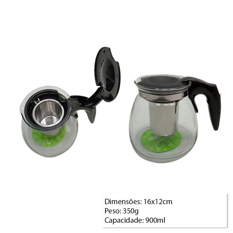 CHALEIRA COM INFUSOR 900ML REF: APCM8373-900 CHALEIRA COM INFUSOR 900ML REF: APCM8373-900