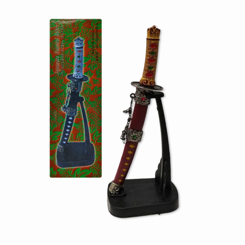 ABRIDOR DE CARTAS DECORATIVO MODELO 1 KATANA REF: APHK27 ABRIDOR DE CARTAS DECORATIVO MODELO 1 KATANA REF: APHK27