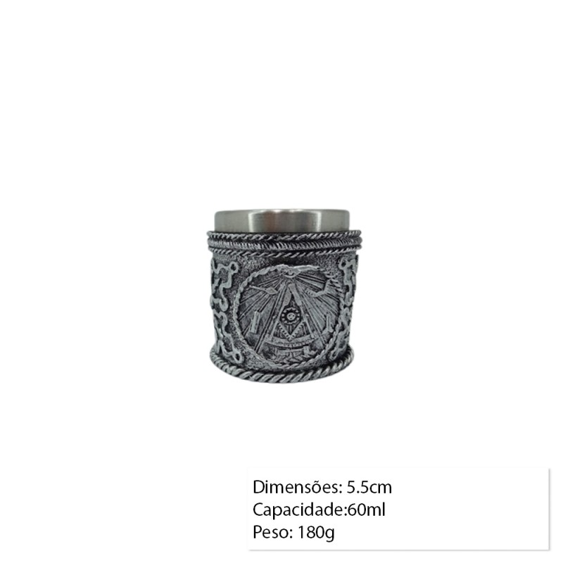 COPO METAL EM RESINA 60ML REF: AP171101-60 COPO METAL EM RESINA 60ML REF: AP171101-60