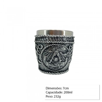 COPO EM RESINA 200ML REF:AP171103-200