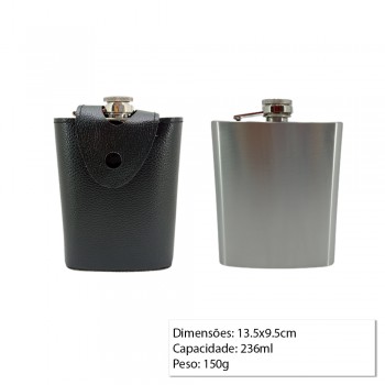 CANTIL EM METAL 236ML COM CAPA REF: APGT-PT04-8-2 CANTIL EM METAL 236ML COM CAPA REF: APGT-PT04-8-2