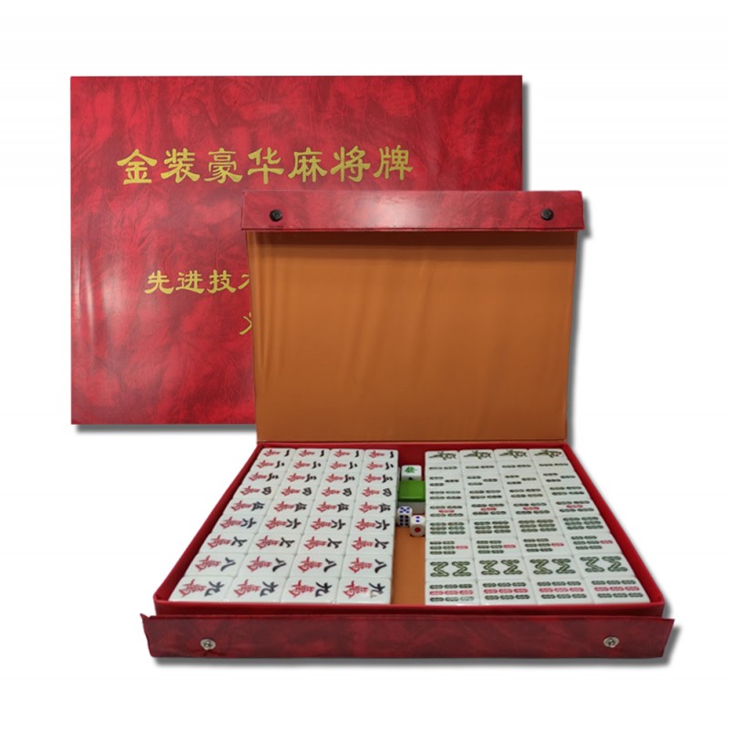 JOGO MANUAL MAHJONG COM 144 PEÇAS REF: AP25823MJ JOGO MANUAL MAHJONG COM 144 PEÇAS REF: AP25823MJ