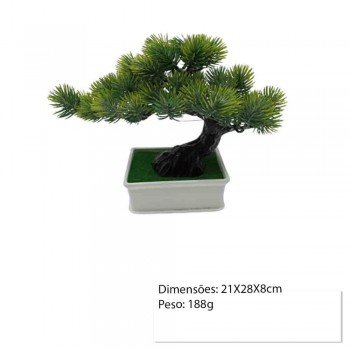 VASO COM PLANTA "BONSAI" PERMANENTE EM PLÁSTICO REF: AP7101-M VASO COM PLANTA "BONSAI" PERMANENTE EM PLÁSTICO REF: AP7101-M