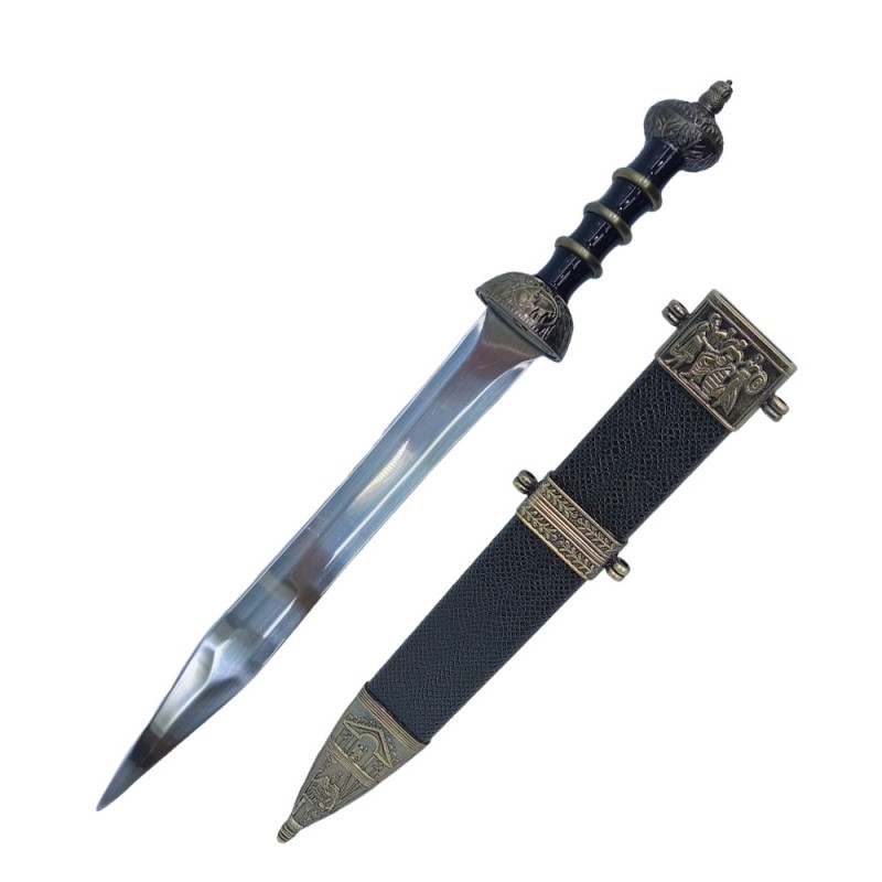 ESPADA ADAGA MEDIEVAL COM LÂMINA SEM CORTE REF: PFL21921 ESPADA ADAGA MEDIEVAL COM LÂMINA SEM CORTE REF: PFL21921