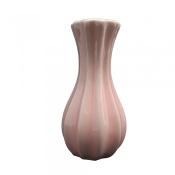 VASO DECORATIVO EM CERÂMICA ROSA REF: APB6725-2 VASO DECORATIVO EM CERÂMICA ROSA REF: APB6725-2