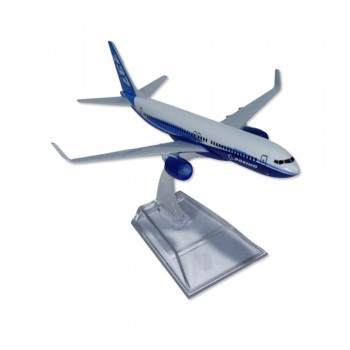 ENFEITE DECORATIVO MODELO AVIÃO BOEING 737  REF: AP737-P
