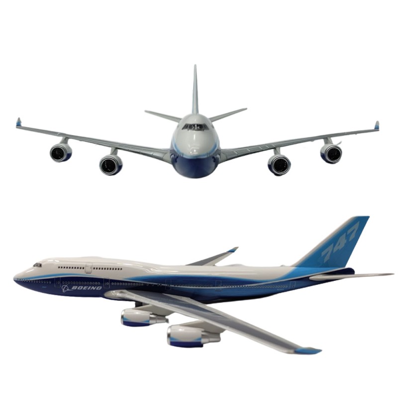 ENFEITE DECORATIVO MODELO AVIÃO BOEING 747 REF: AP747-M ENFEITE DECORATIVO MODELO AVIÃO BOEING 747 REF: AP747-M