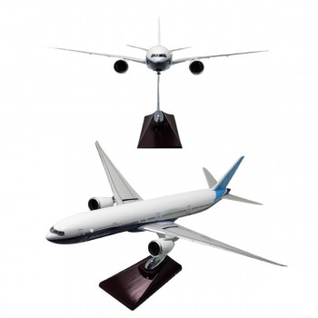 ENFEITE DECORATIVO MODELO AVIÃO BOEING 777  REF: AP777-G