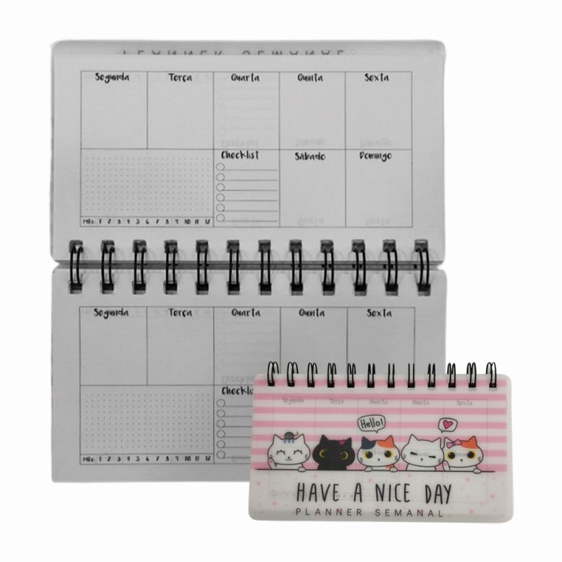 MINI AGENDA PLANNER SEMANAL 62 PÁGINAS REF: AP21583 MINI AGENDA PLANNER SEMANAL 62 PÁGINAS REF: AP21583