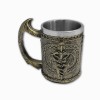 CANECA MEDIEVAL MODELO DRAGÃO E ESPADA EM RESINA E INOX 400ML REF: 22001B CANECA MEDIEVAL MODELO DRAGÃO E ESPADA EM RESINA E INOX 400ML REF: 22001B
