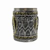 CANECA MEDIEVAL MODELO ÁGUIA EM RESINA 400ML REF: 968B