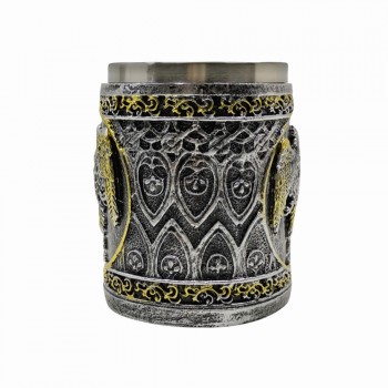 CANECA MEDIEVAL MODELO ÁGUIA EM RESINA 400ML REF: 968B CANECA MEDIEVAL MODELO ÁGUIA EM RESINA 400ML REF: 968B