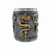 CANECA MEDIEVAL MODELO DRAGÃO EM RESINA E INOX 400ML REF: 2010B CANECA MEDIEVAL MODELO DRAGÃO EM RESINA E INOX 400ML REF: 2010B