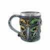CANECA MEDIEVAL MODELO DRAGÃO EM RESINA E INOX 400ML REF: 2010B CANECA MEDIEVAL MODELO DRAGÃO EM RESINA E INOX 400ML REF: 2010B