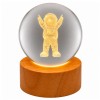 GLOBO LUMINÁRIA MODELO ASTRONAUTA EM VIDRO REF: AP7814WL-8A