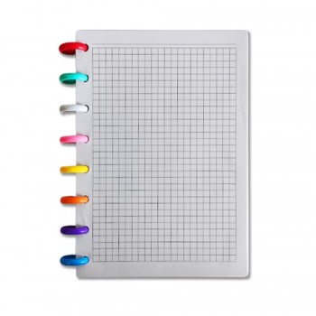 CADERNO DE DISCO COM 80 FOLHAS QUADRICULADA COLORIDO REF: AP83-4825 CADERNO DE DISCO COM 80 FOLHAS QUADRICULADA COLORIDO REF: AP83-4825
