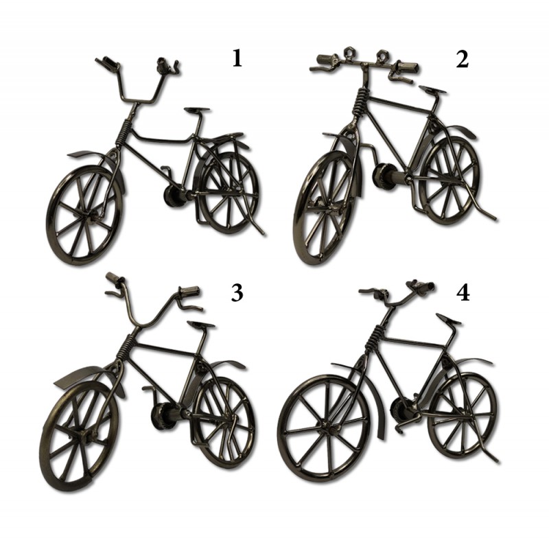 ENFEITE DECORATIVO MODELO BICICLETA EM METAL REF: APZC005 ENFEITE DECORATIVO MODELO BICICLETA EM METAL REF: APZC005