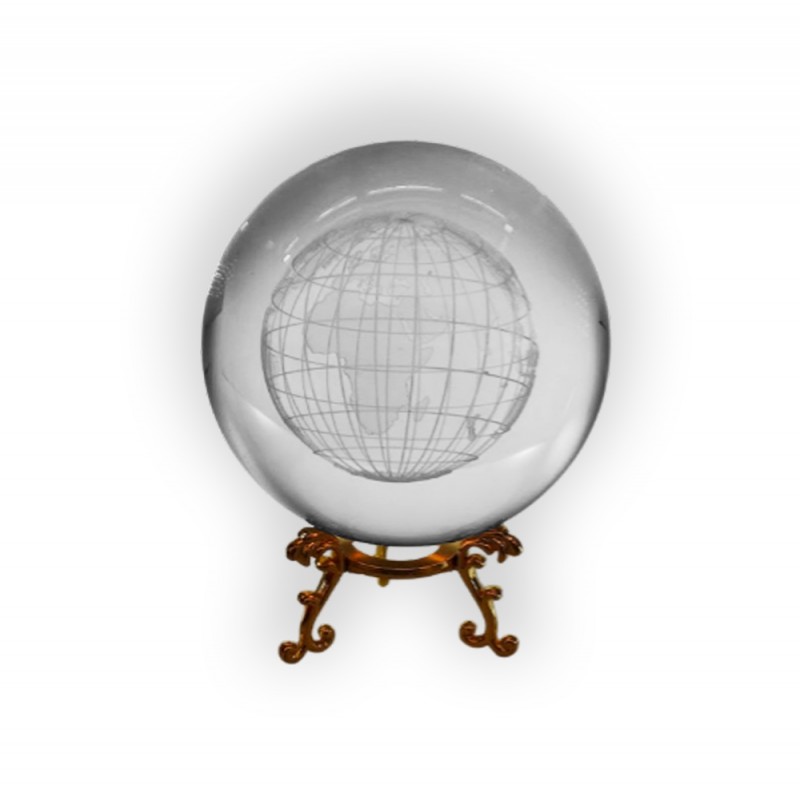 GLOBO DE VIDRO DECORATIVO MODELO PLANETA TERRA REF: AP7814-8S1 GLOBO DE VIDRO DECORATIVO MODELO PLANETA TERRA REF: AP7814-8S1