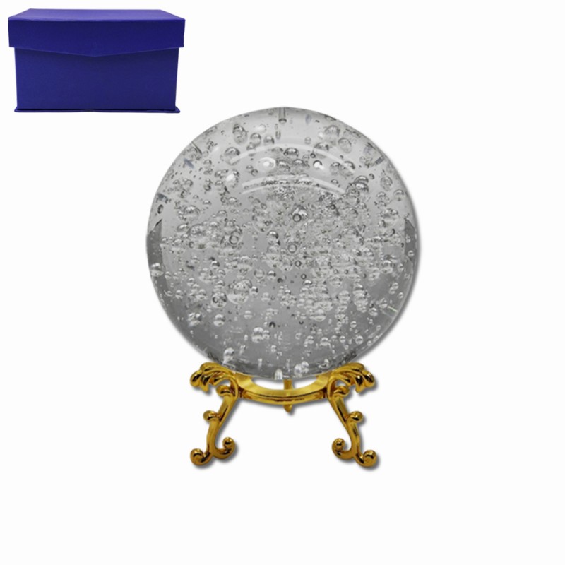 GLOBO DE VIDRO DECORATIVO MODELO BOLHAS REF: AP7304-10 GLOBO DE VIDRO DECORATIVO MODELO BOLHAS REF: AP7304-10