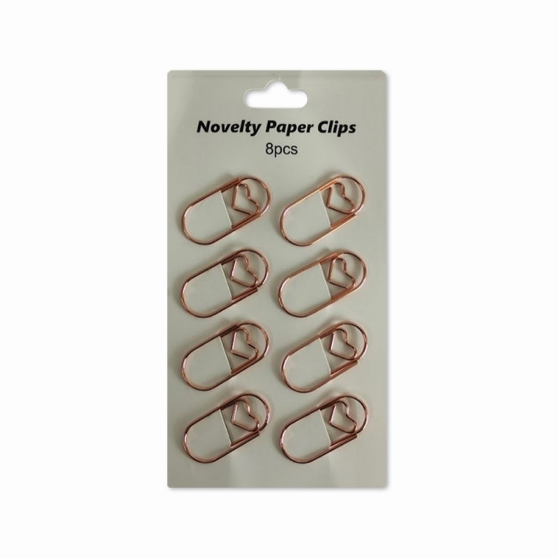 KIT CLIPS COM 8 UNIDADES 38MM EM METAL REF: AP3403 KIT CLIPS COM 8 UNIDADES 38MM EM METAL REF: AP3403
