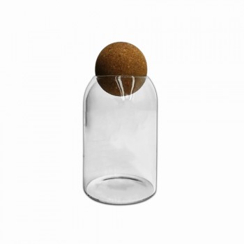 POTE DE VIDRO COM TAMPA EM BAMBU 800ML REF: APPB915 POTE DE VIDRO COM TAMPA EM BAMBU 800ML REF: APPB915