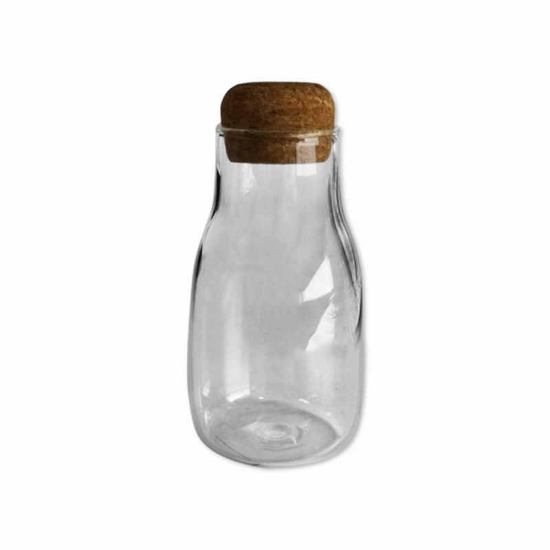POTE DE VIDRO COM TAMPA EM BAMBU 150ML REF: APN612 POTE DE VIDRO COM TAMPA EM BAMBU 150ML REF: APN612