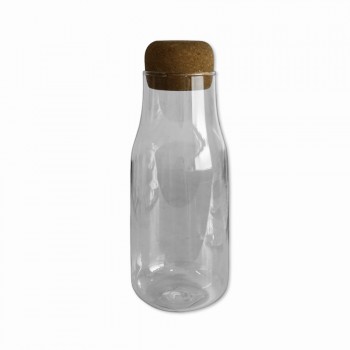 POTE DE VIDRO COM TAMPA EM BAMBU 600ML REF: APN812 POTE DE VIDRO COM TAMPA EM BAMBU 600ML REF: APN812
