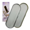 BANDEJA DECORATIVA EM VIDRO COM BORDAS METALIZADA REF: AP6882-72 BANDEJA DECORATIVA EM VIDRO COM BORDAS METALIZADA REF: AP6882-72