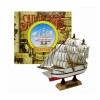 ENFEITE DECORATIVO DE MESA MODELO BARCO EM MADEIRA REF: AP60B-16CM ENFEITE DECORATIVO DE MESA MODELO BARCO EM MADEIRA REF: AP60B-16CM