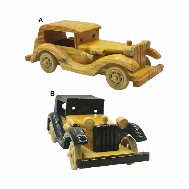 ENFEITE DECORATIVO MODELO CARRO EM MADEIRA REF: AP6616-2 ENFEITE DECORATIVO MODELO CARRO EM MADEIRA REF: AP6616-2