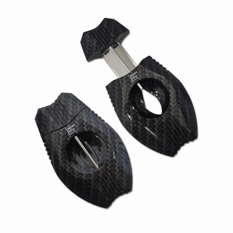 CORTADOR DE CHARUTO CORTE GUILHOTINA EM METAL E FIBRA DE CARBONO REF: APBCD085-1 CORTADOR DE CHARUTO CORTE GUILHOTINA EM METAL E FIBRA DE CARBONO REF: APBCD085-1
