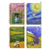 CADERNO ESPIRAL A5 PARA ANOTAÇÕES COM 80 FOLHAS REF: AP8349-9