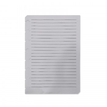 BLOCO DE PAPEL PAUTADO COM 80 FOLHAS A5 REF: AP84-A5L