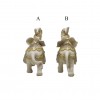 ENFEITE DECORATIVO DE MESA MODELO ELEFANTE EM RESINA PLÁSTICA REF: AP22738 ENFEITE DECORATIVO DE MESA MODELO ELEFANTE EM RESINA PLÁSTICA REF: AP22738